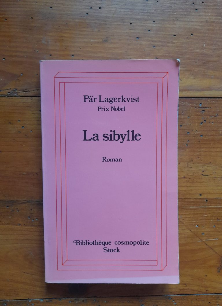 Couverture du roman "la Sibylle" de Pär Lagerkvist