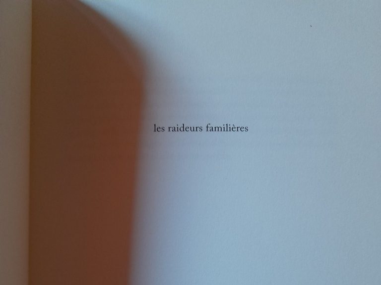 extrait du recueil de poésie "Quand je ne dis rien je pense encore"