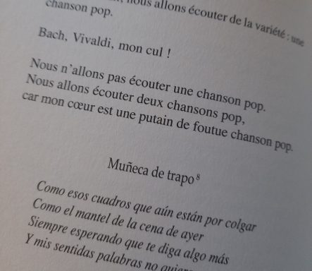 extrait texte "la maison de la force" Angelica Liddell